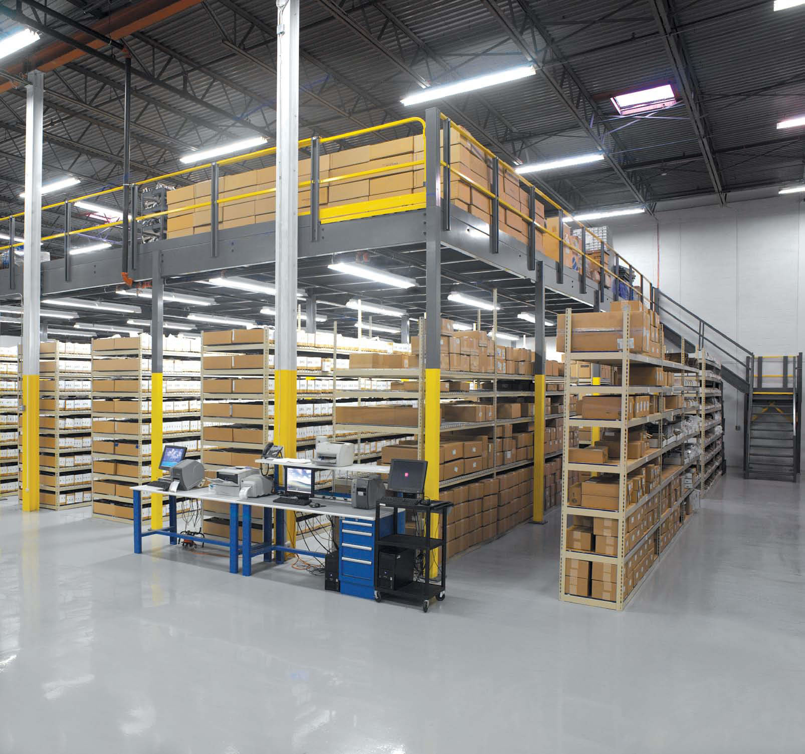 Mezzanines: Save Money AND Get More Storage Space in Your Facility