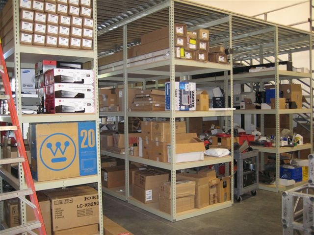 Webb Audio Visual material handling project photo 4