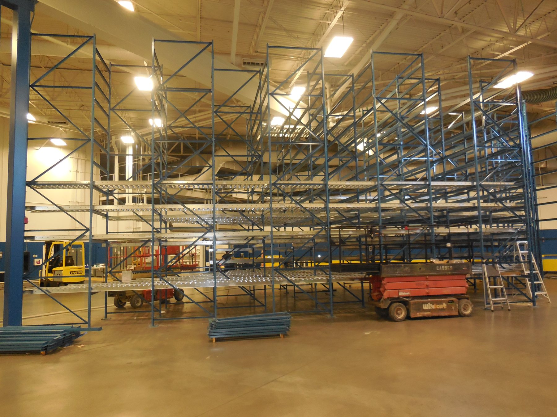 Automated storage structure installed at ATK