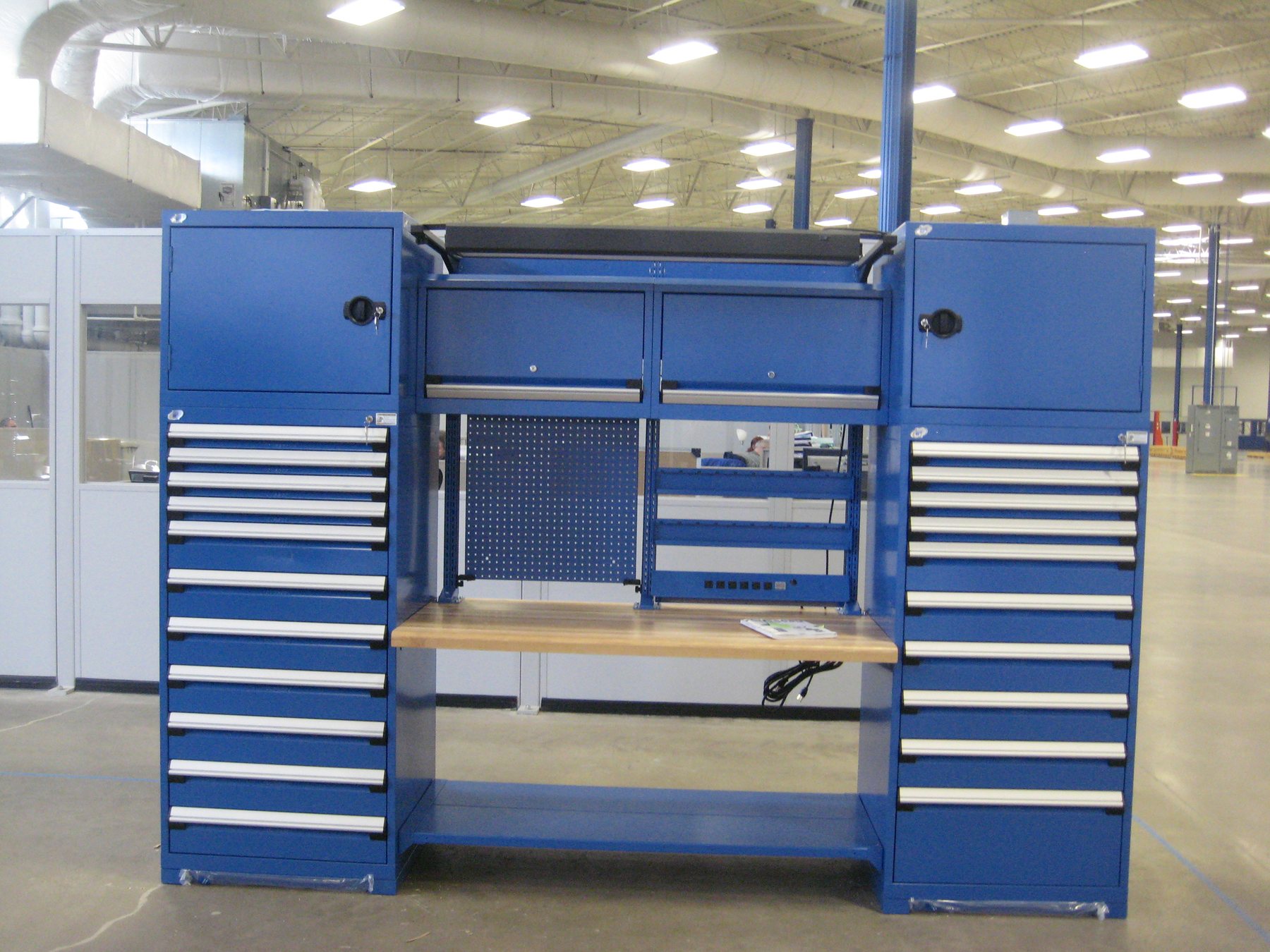Blue Rousseau workstation installed at ATK