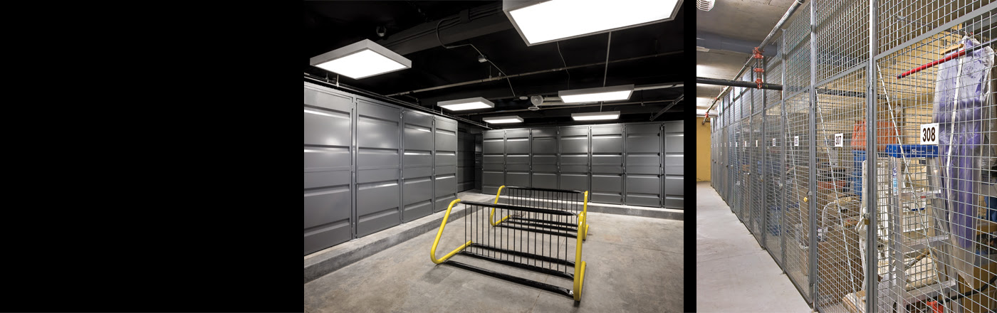 Cogan industrial tenant storage lockers