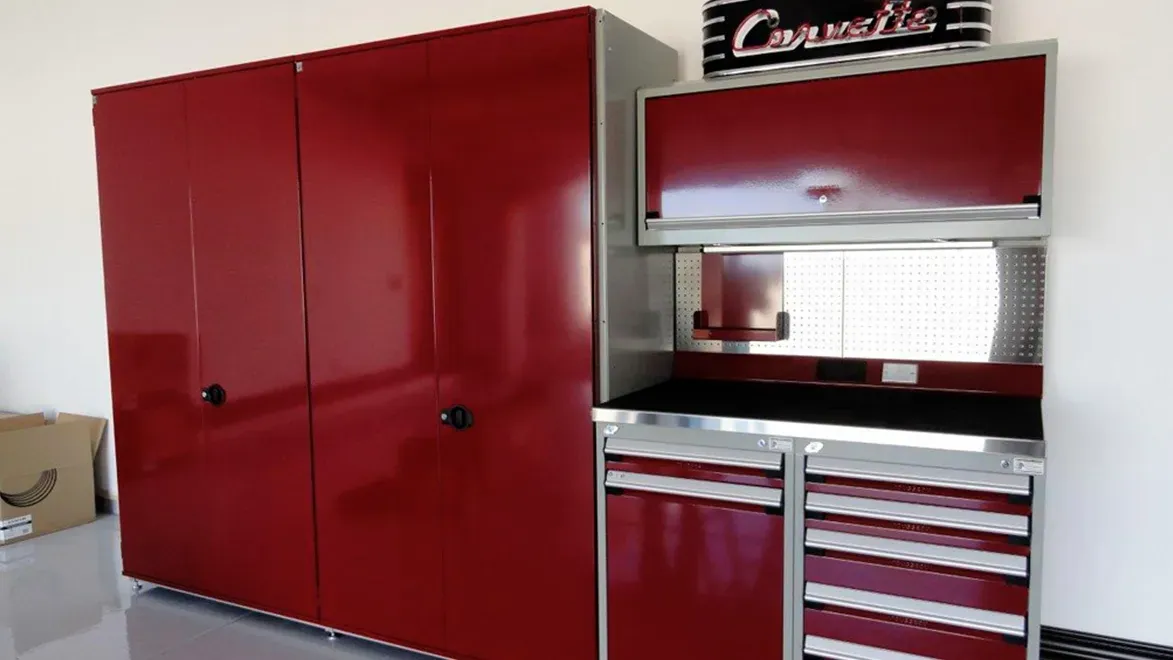Industrial storage cabinets