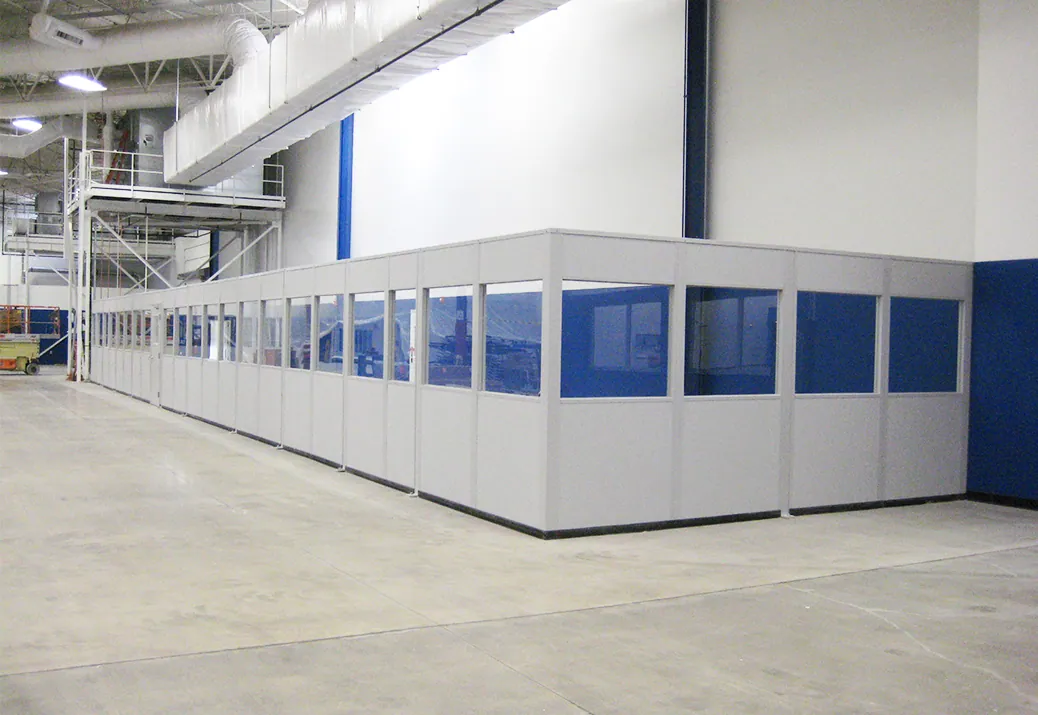 Modular in-plant building